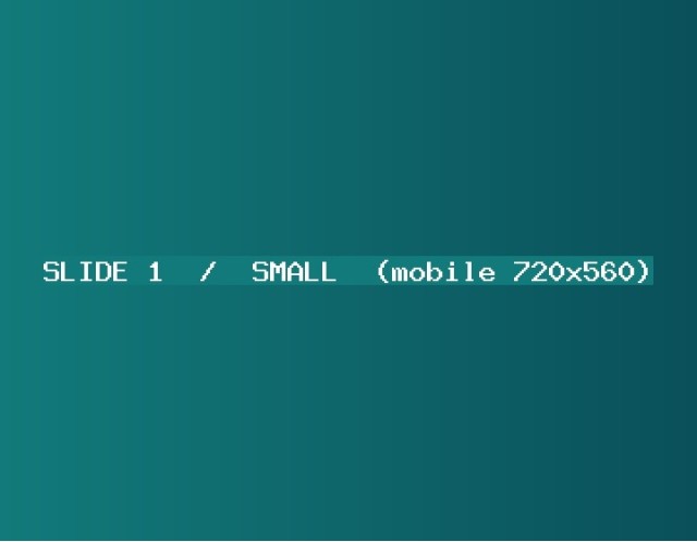 Slide 1 (art direction)